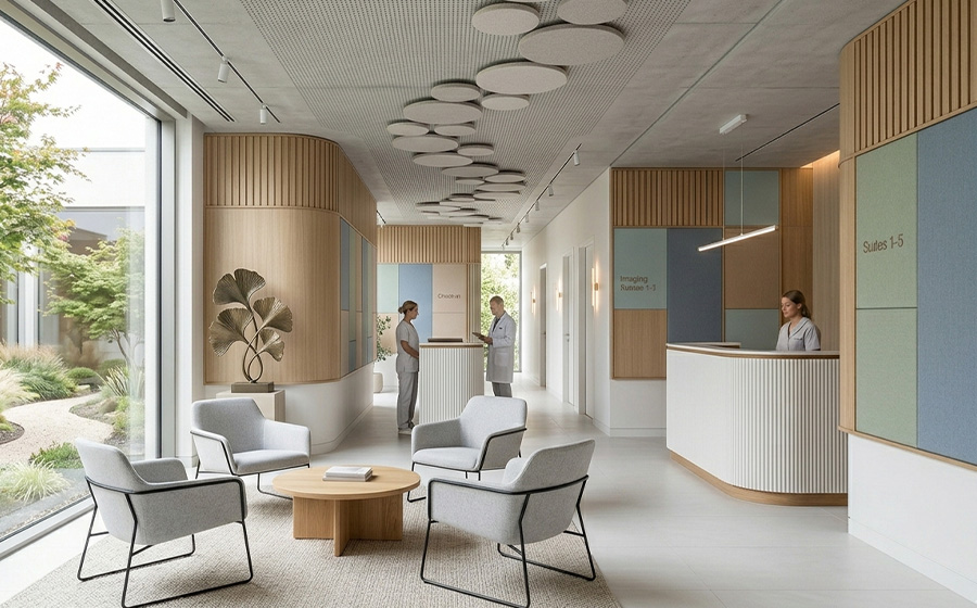 Privacy and comfort through noise reduction.